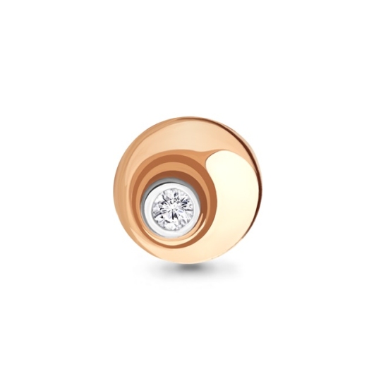 Подвеска из золота с бриллиантом