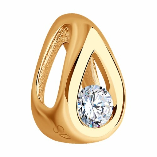 Подвеска из золота с бриллиантом