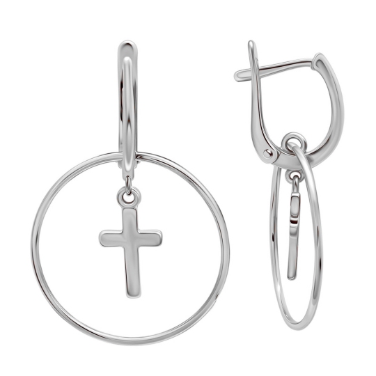 Серьги из серебра