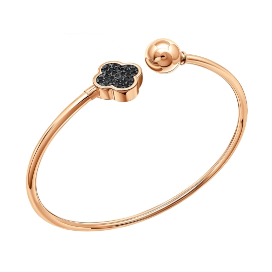 Браслет из золота с фианитами