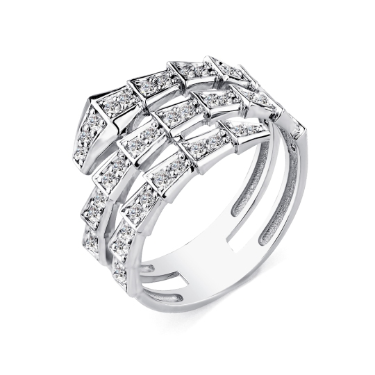 Кольцо из золота с бриллиантами