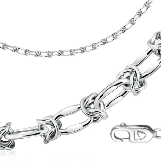 Цепь из серебра плетения 