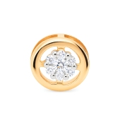 Подвеска из золота с фианитами