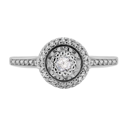 Кольцо из золота с бриллиантами