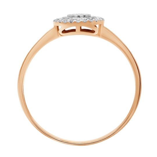 Кольцо из золота с бриллиантами