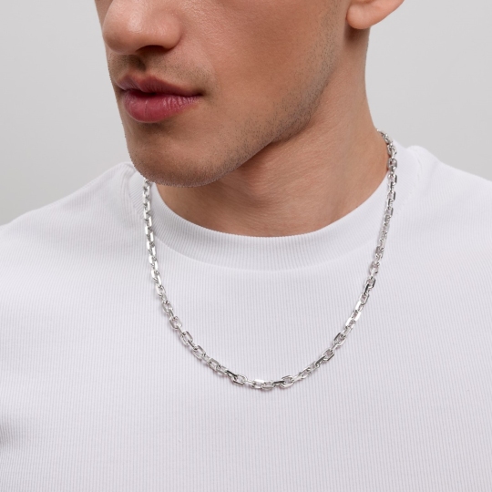 Цепь из серебра плетения 