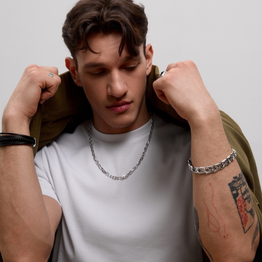 Цепь из серебра плетения 