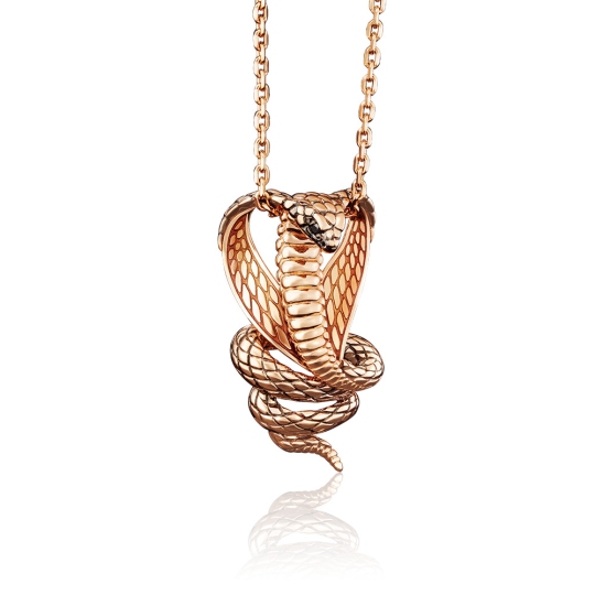 Подвеска из золота с фианитами 