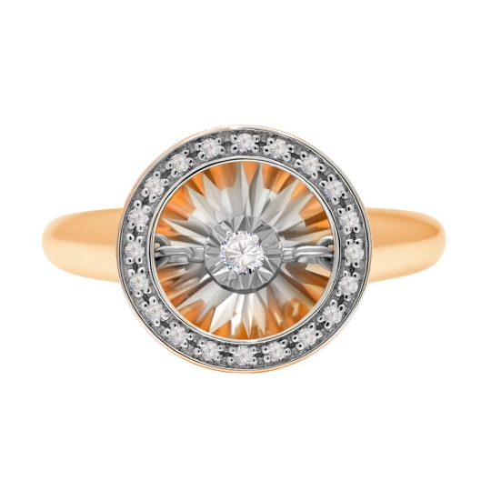 Кольцо из золота с бриллиантами и 