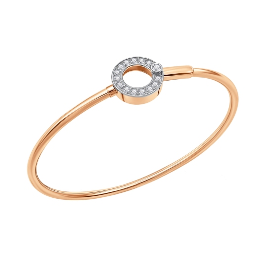 Браслет из золота с фианитами