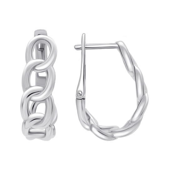 Серьги из серебра