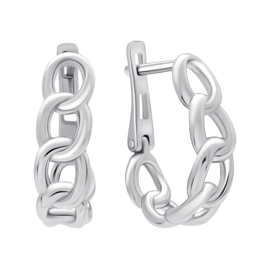 Серьги из серебра