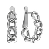 Серьги из серебра