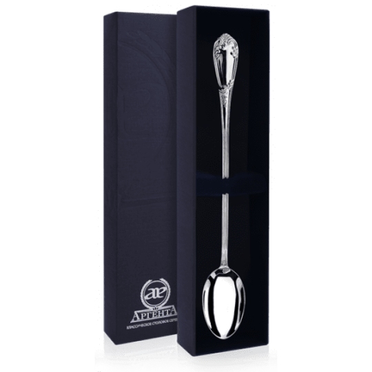 Ложка для напитков из серебра 