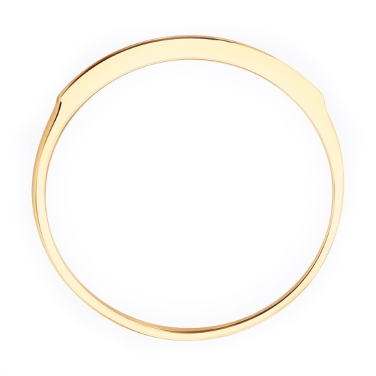 Кольцо из золота с фианитами