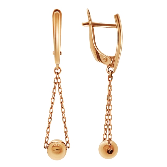 Серьги из золота