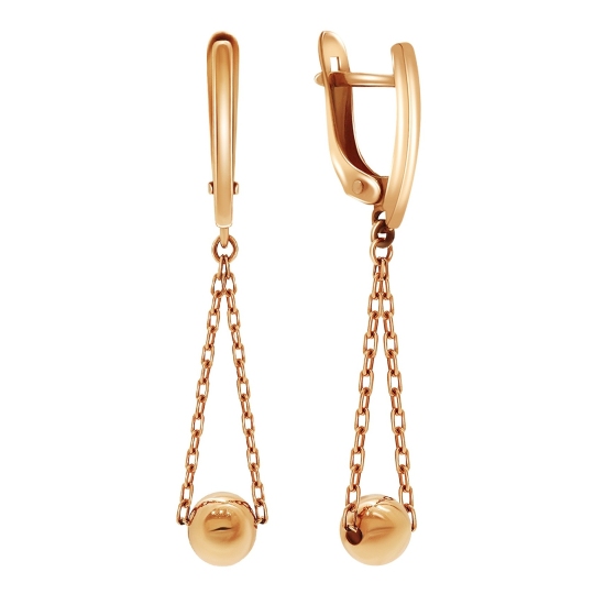 Серьги из золота