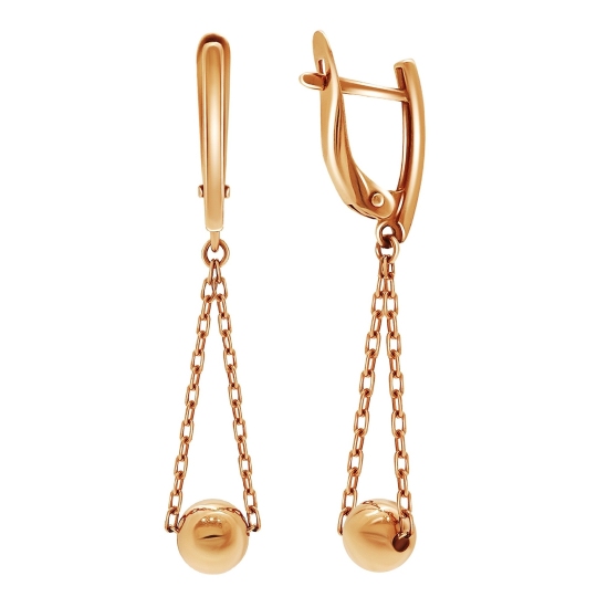 Серьги из золота