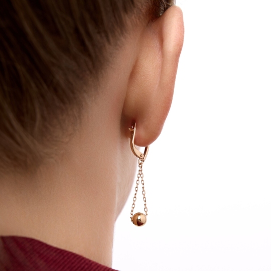 Серьги из золота