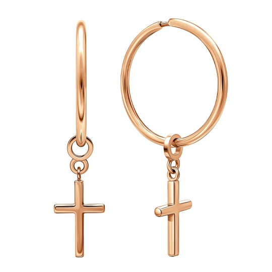 Серьги-трансформеры из золота