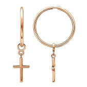 Серьги-трансформеры из золота