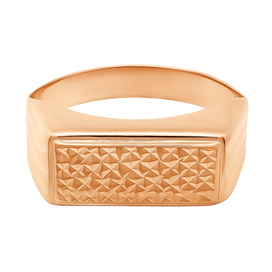 Кольцо-печатка из золота