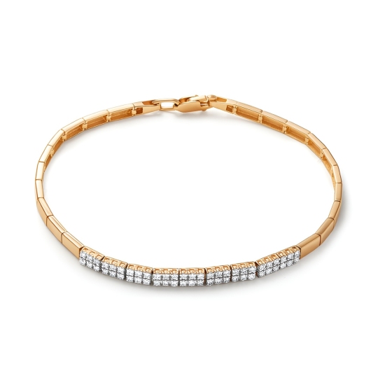 Браслет из золота с бриллиантами