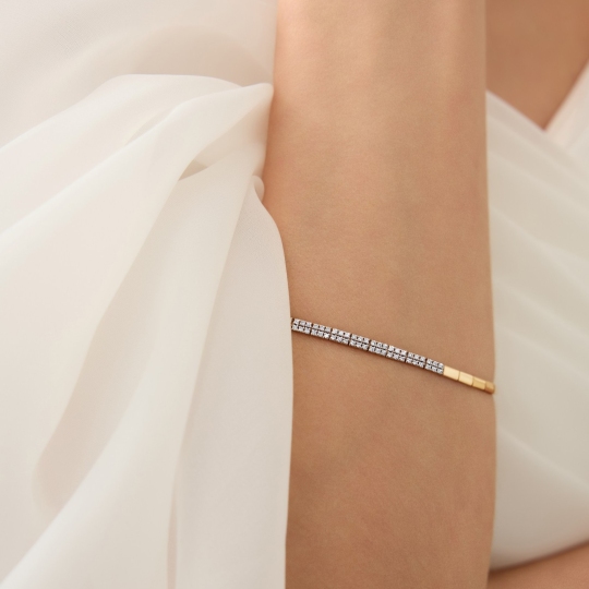 Браслет из золота с бриллиантами