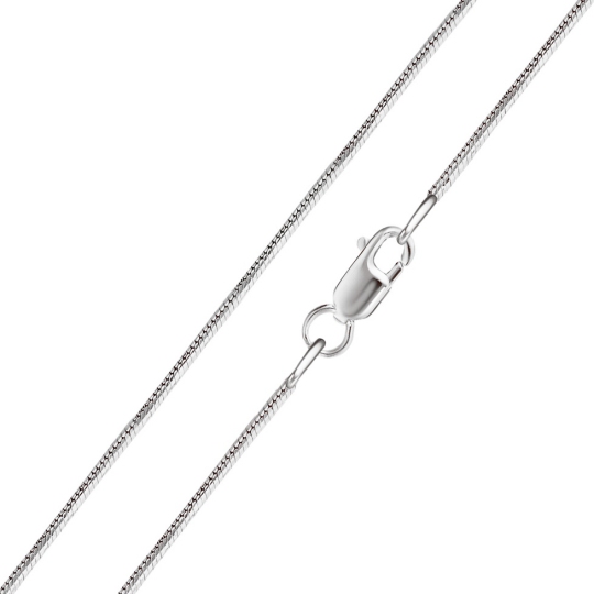 Цепь из белого золота плетения 