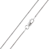 Цепь из белого золота плетения 