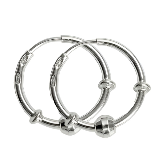 Серьги из серебра