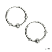 Серьги из серебра