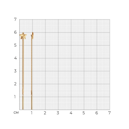 Серьги из золота