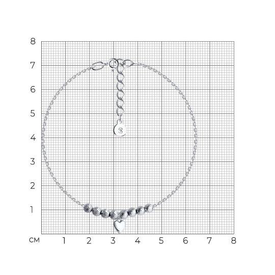 Браслет из серебра